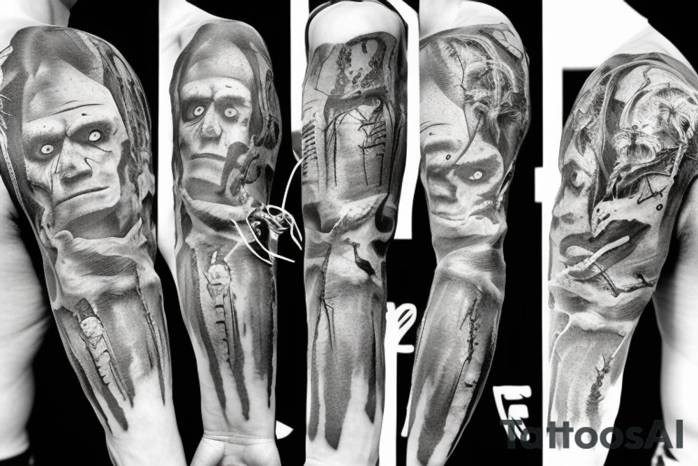 Frankenstein tattoo idea