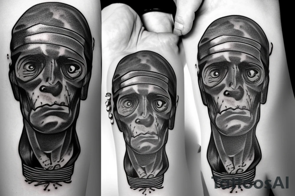 Frankenstein tattoo idea