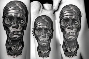 Frankenstein tattoo idea
