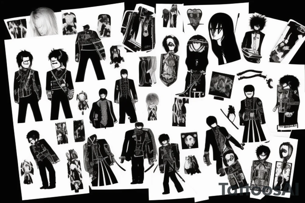 my chemical romance black parade guy tattoo idea