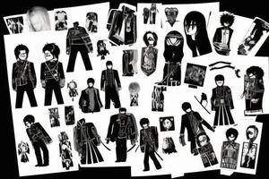 my chemical romance black parade guy tattoo idea