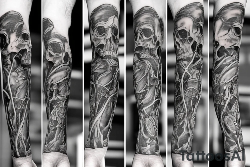 bones tattoo idea