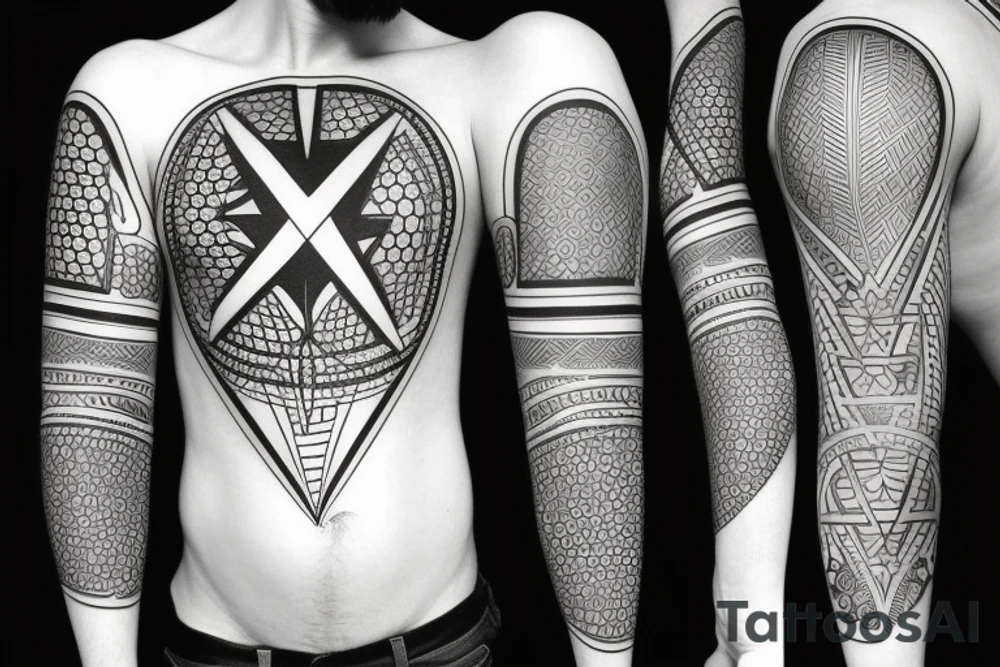 The number 7 tattoo idea