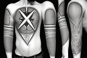 The number 7 tattoo idea