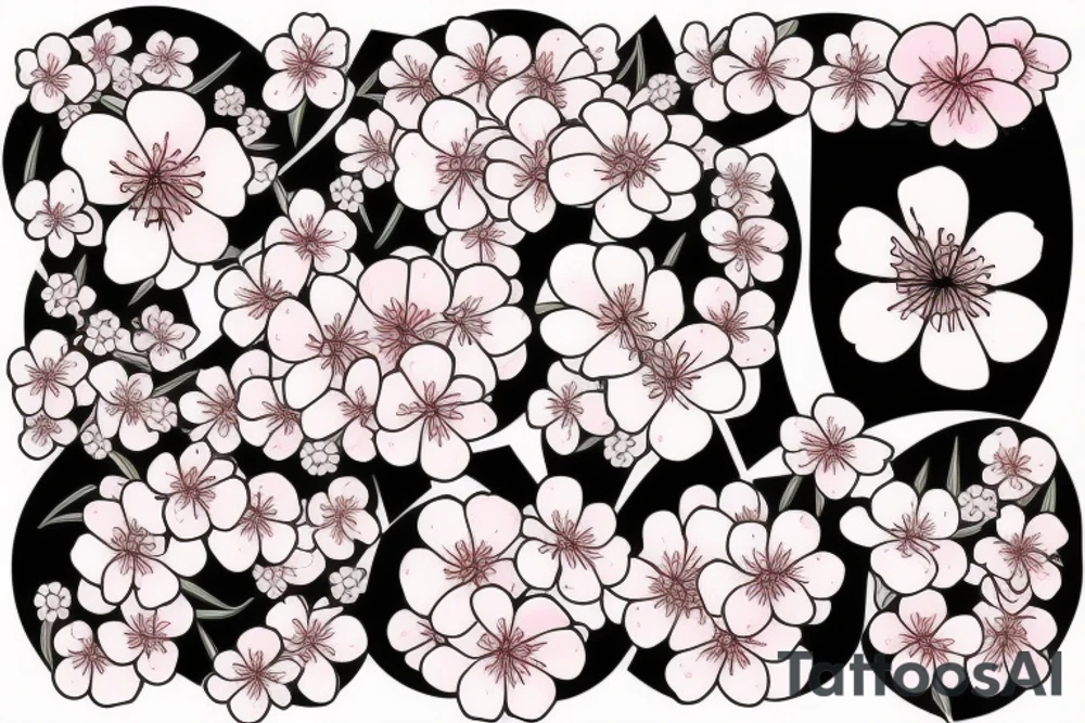 serious cherry blossom tattoo idea