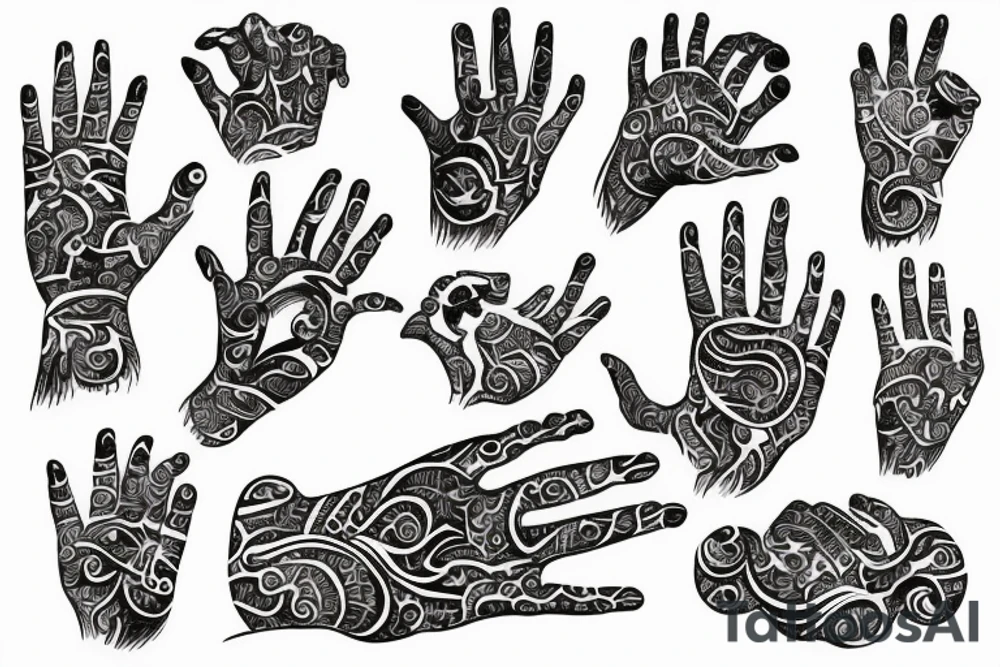 Name sudipta on hands tattoo idea