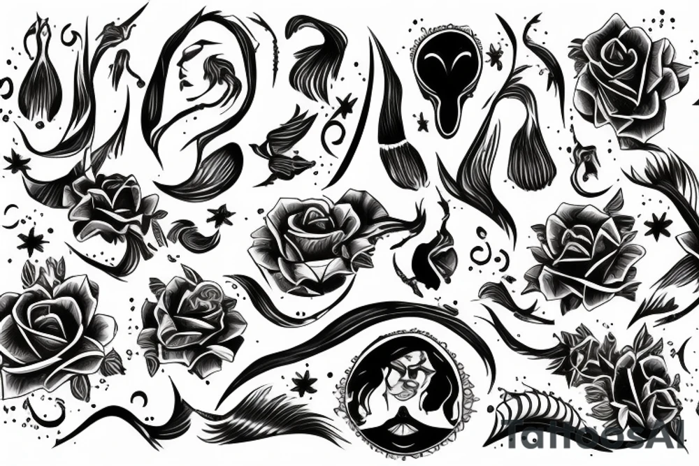 Escamas tattoo idea