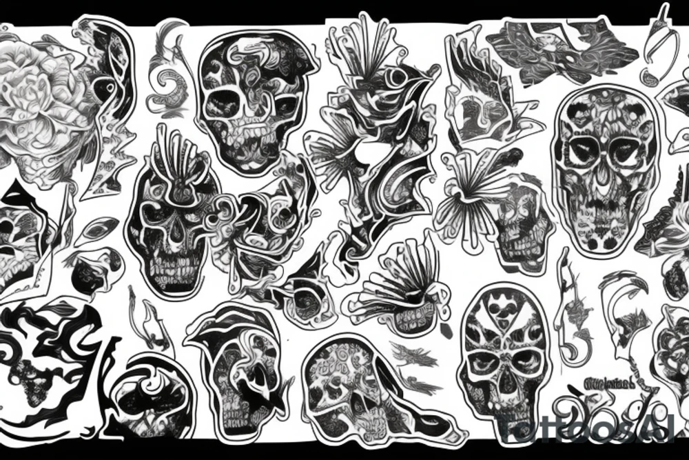 Escamas tattoo idea