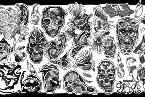 Escamas tattoo idea