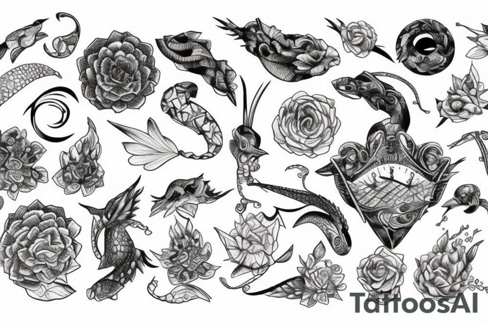 scales, tattoo idea