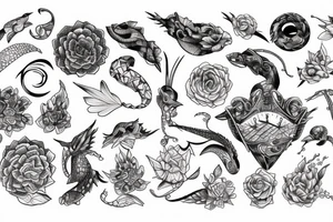 scales, tattoo idea