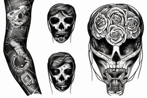 Human Relationship to technology tattoo idea