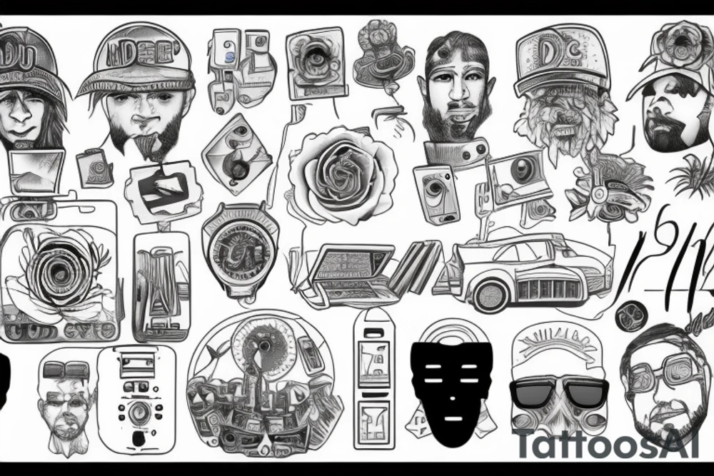 i used to be drug dealer now i'm an it worker tattoo idea