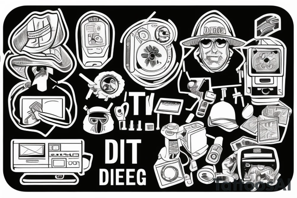 i used to be drug dealer now i'm an it worker tattoo idea