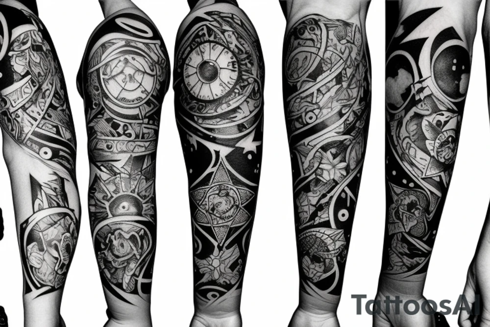 stars tattoo idea