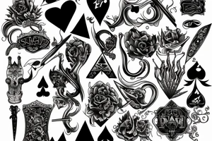 Spade tattoo idea