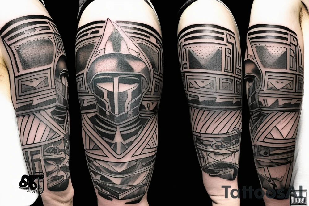 Helmet from the movie 'Gladiator' tattoo idea
