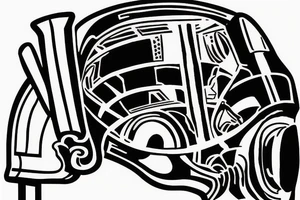 Helmet from the 2000 movie 'Gladiator' tattoo idea
