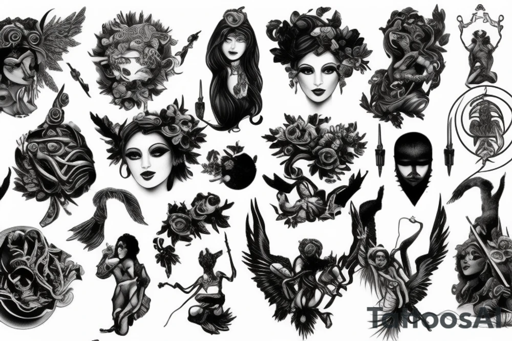 Mythology tattoo idea