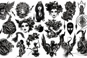 Mythology tattoo idea
