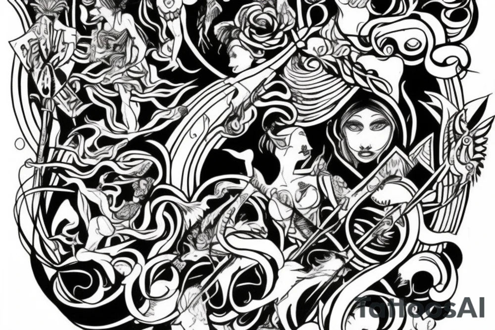 Mythology tattoo idea