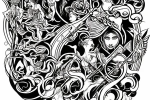 Mythology tattoo idea