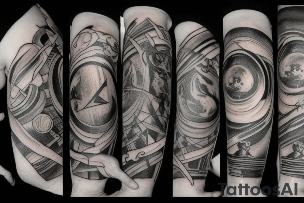 Saturn symbol tattoo idea