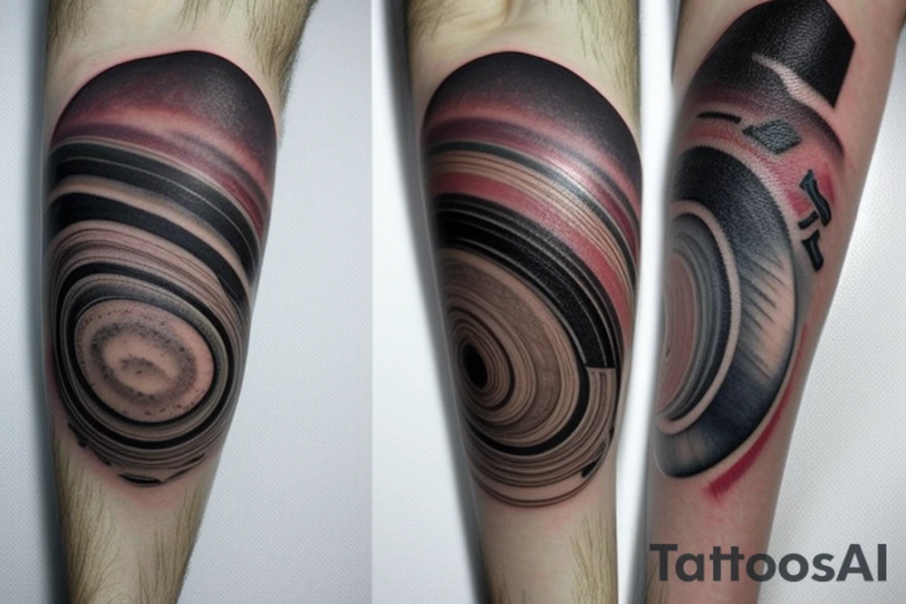 Saturn symbol tattoo idea