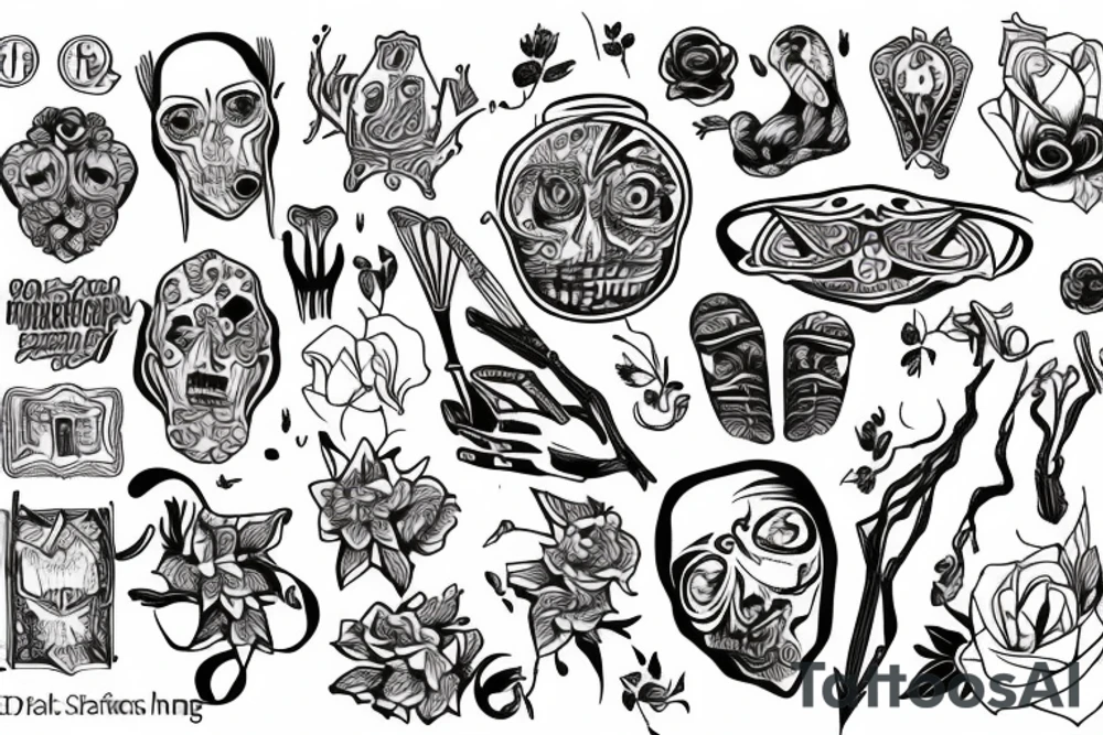 Anxiety tattoo idea