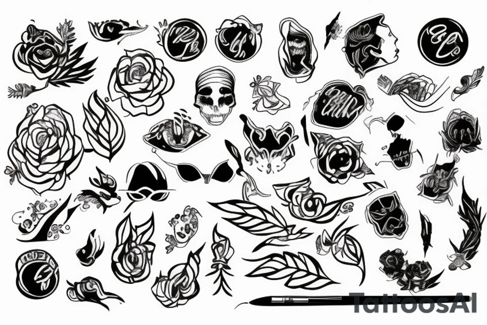 A A Y tattoo idea