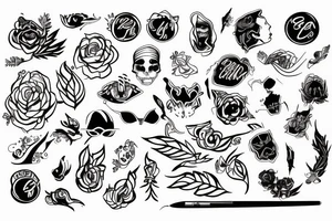 A A Y tattoo idea