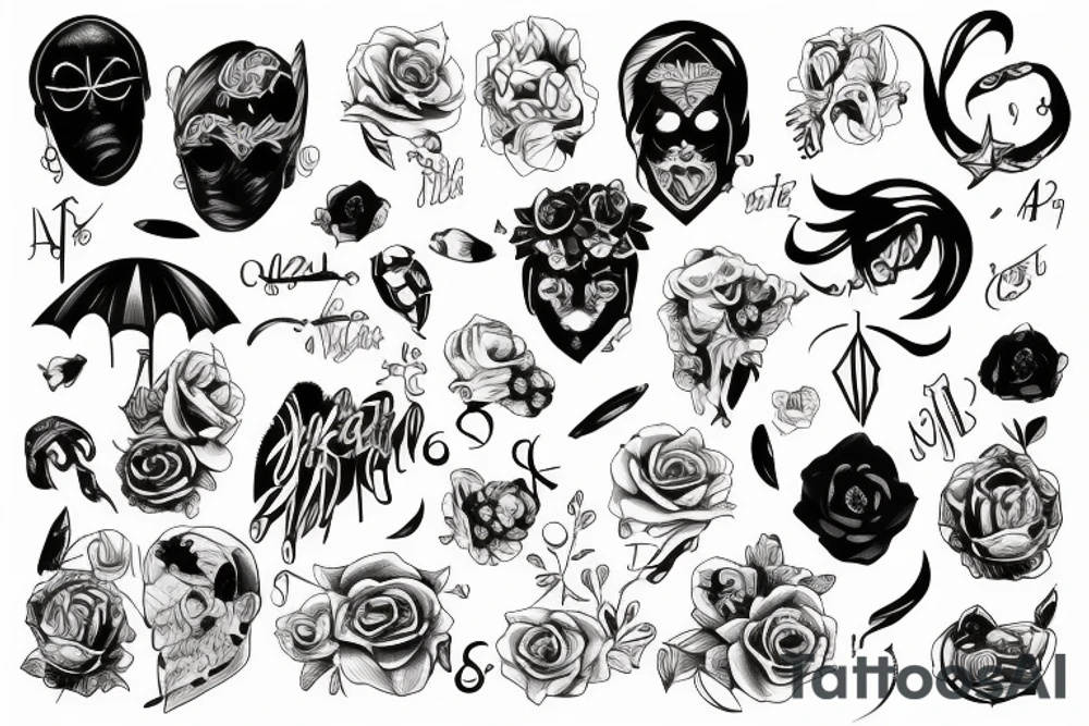 A A Y tattoo idea