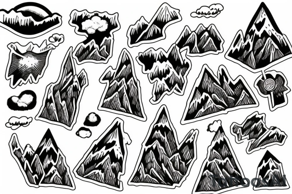 You’ve got a mountain of you’re on tattoo idea