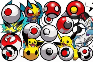 Digivice pokeball tattoo idea