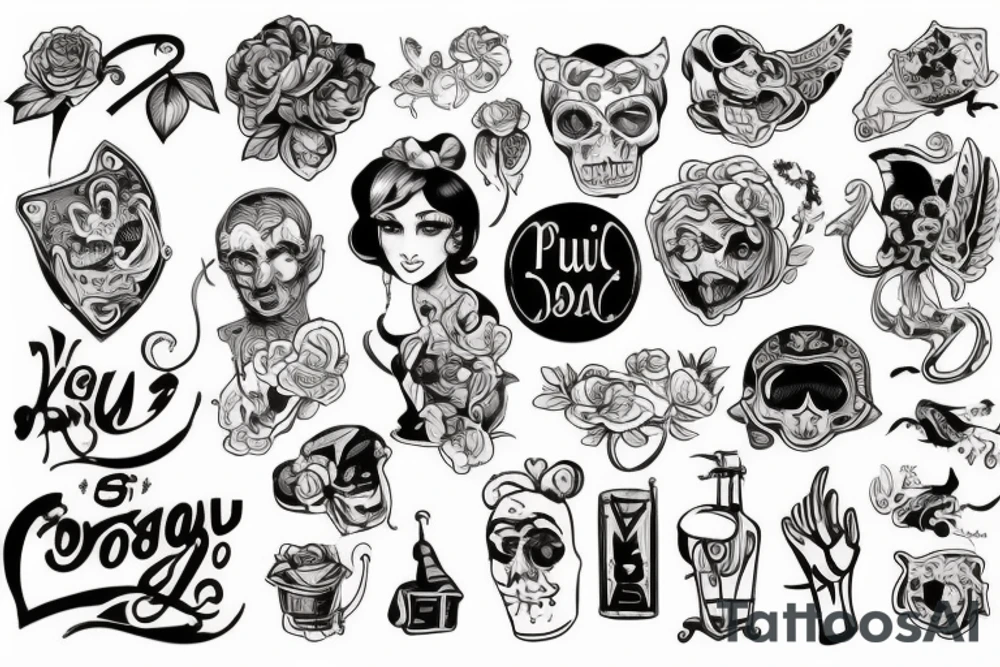 Удав Каа вокруг руки tattoo idea