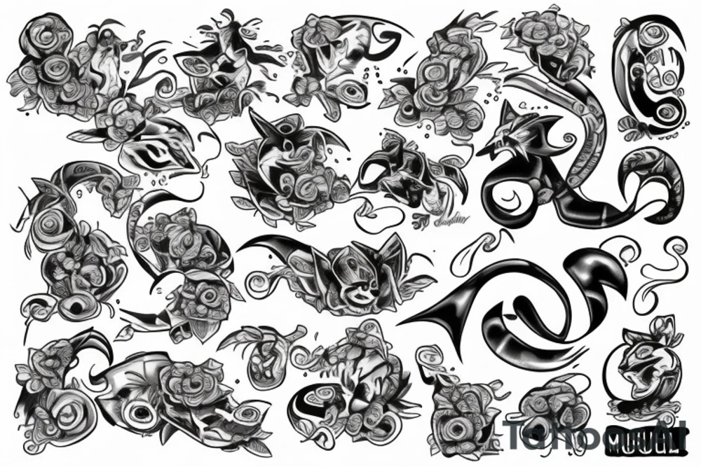 Kaa from maugli tattoo idea