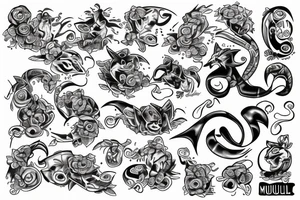Kaa from maugli tattoo idea