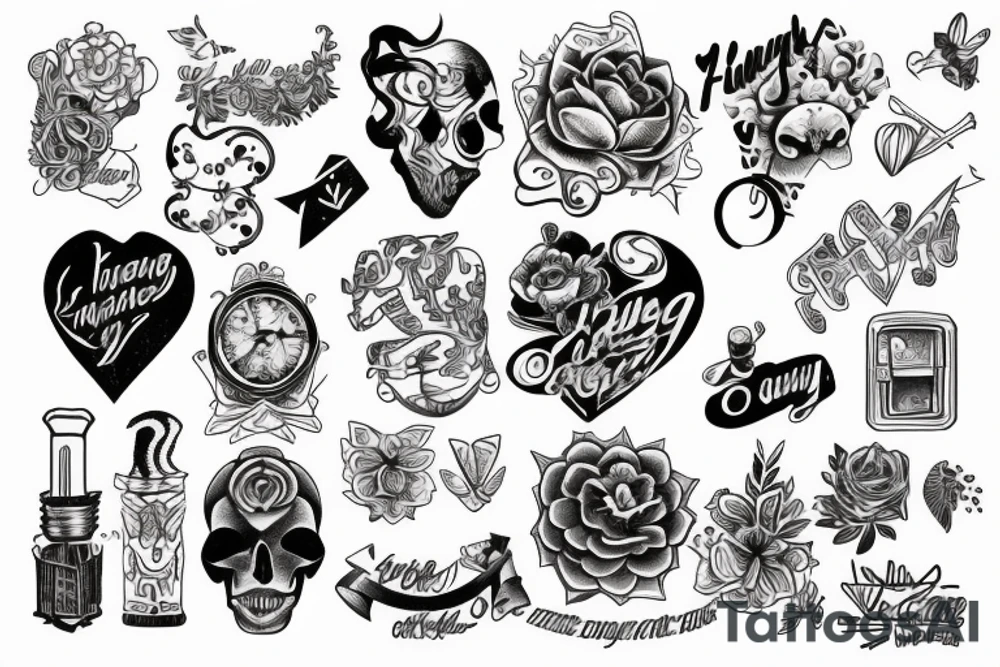 I never felt young tattoo idea