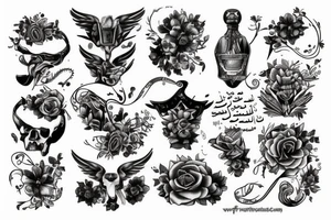 non fidarsi di nessuno e rabbia tattoo idea