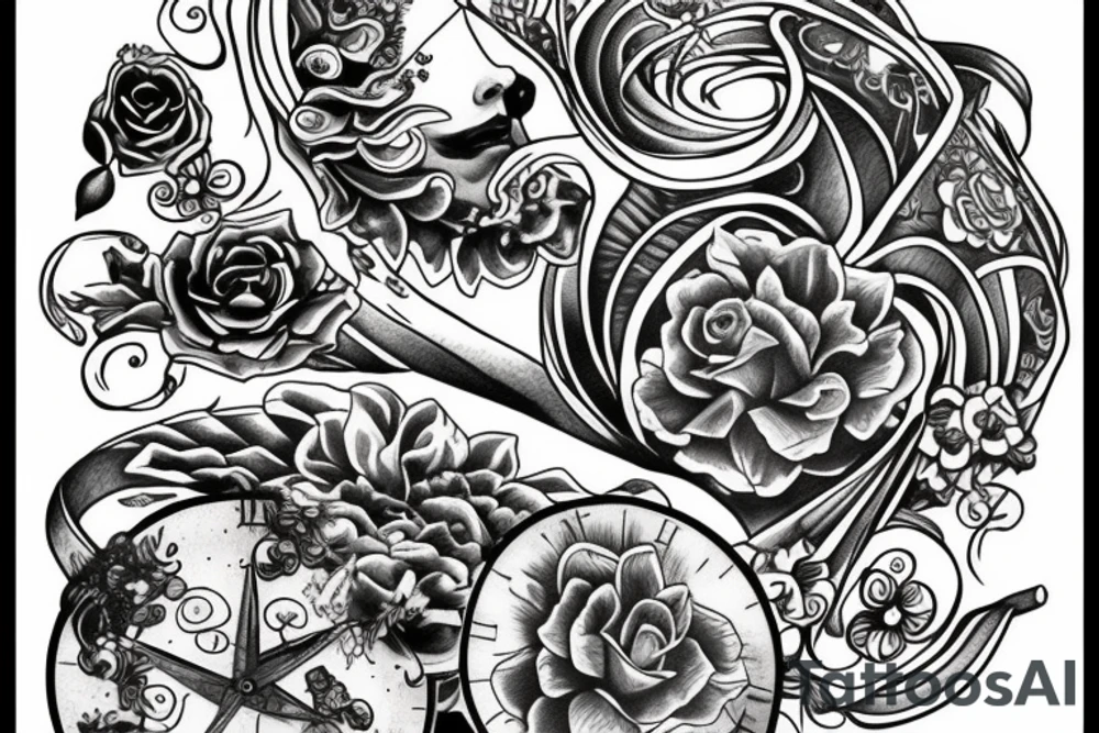 Libra whimsical tattoo tattoo idea