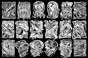 vikings tattoo idea