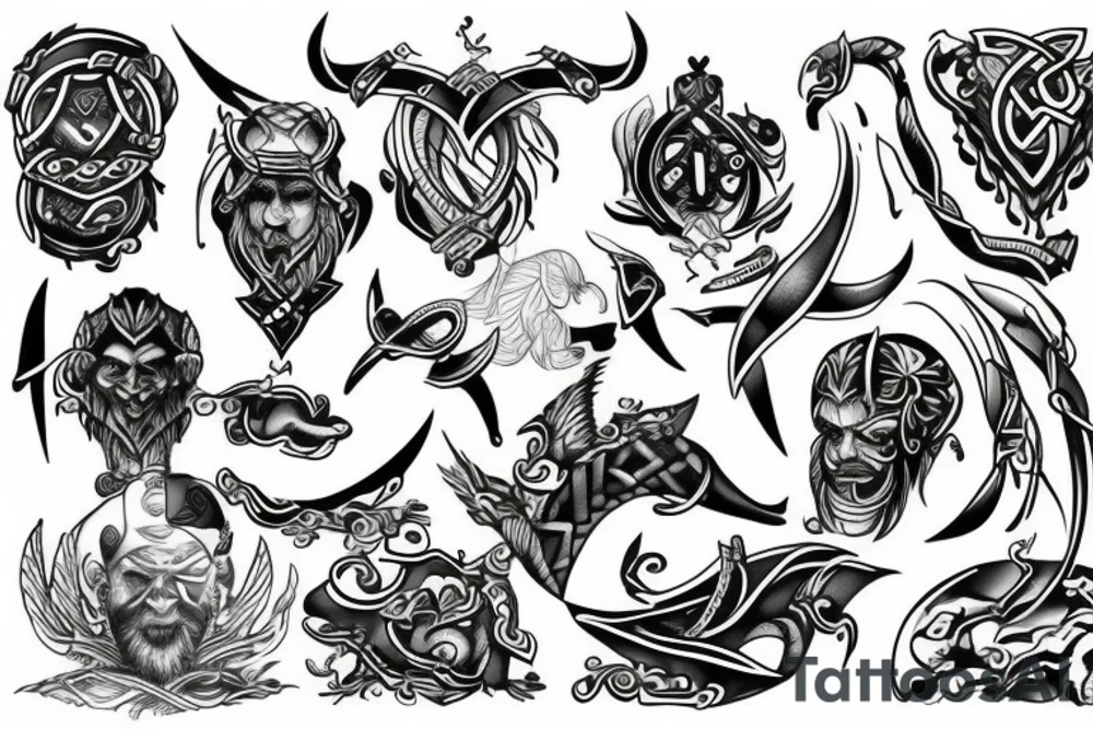 vikings tattoo idea