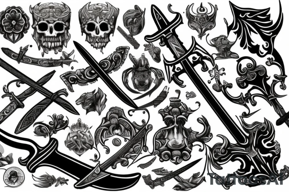 Sword tattoo idea