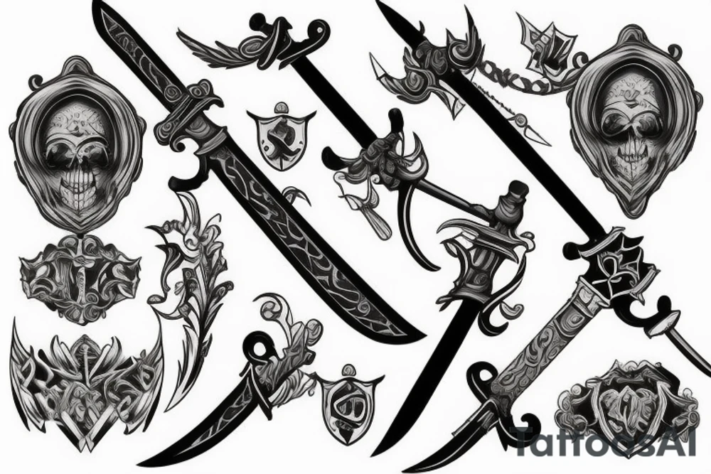 Sword tattoo idea
