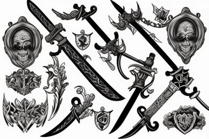 Sword tattoo idea