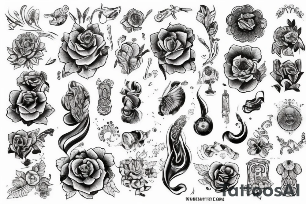 Кузнец кующий птицу tattoo idea