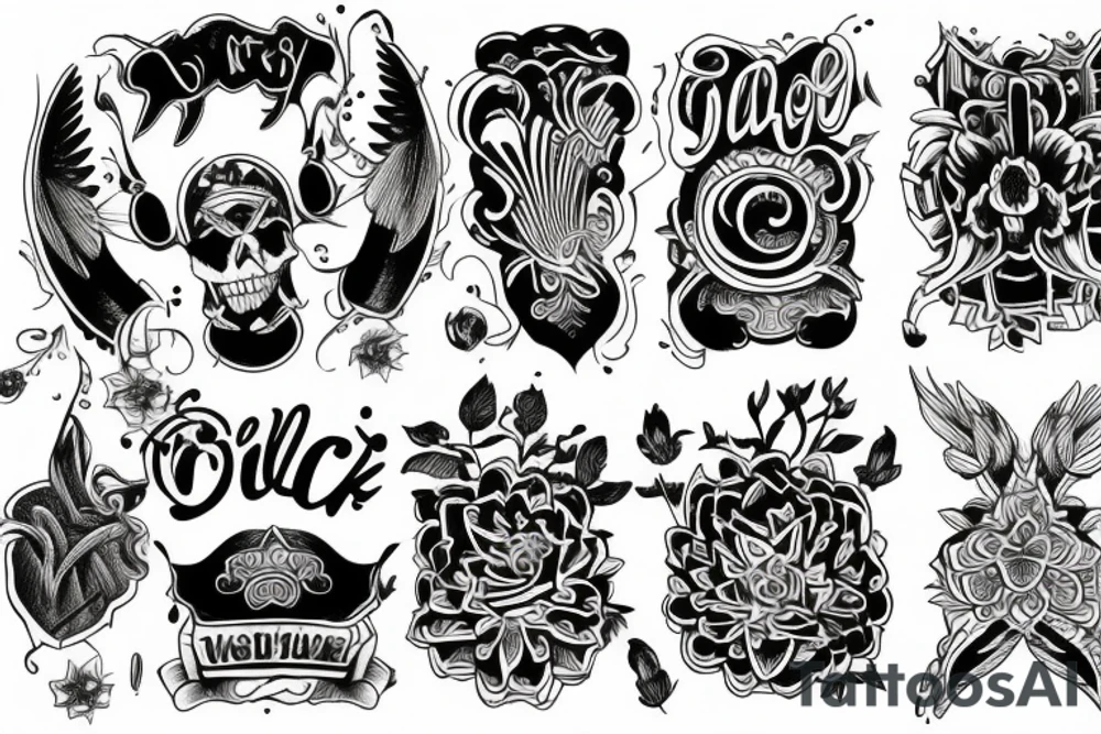 Old school tattoo idea