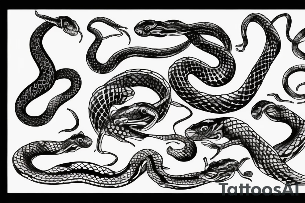 Snake tattoo idea