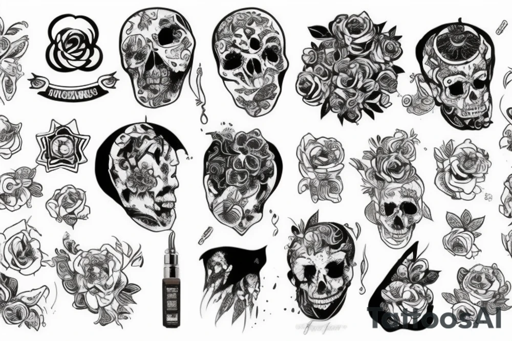 Смерть показывающая на часы tattoo idea