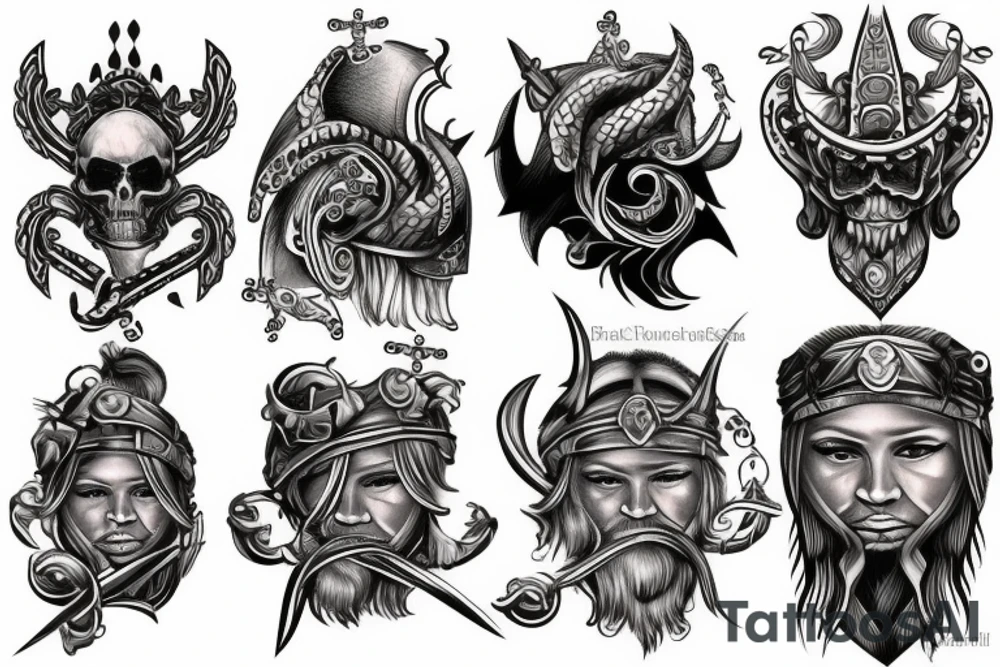 vikings tattoo idea